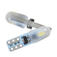 thumbnail image 5 of 10x T5 Bombilla Led 3014 2smd para la luz de la placa de lectura de la lámpara de señal del coche, amarillo Feliz Sencillez, 5 of 5