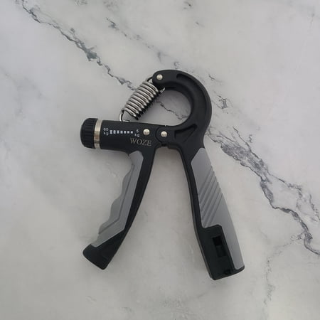 WOZE Exercise hand grippers Adjustable Resistance Grip Strengthener (5-60 kg) for Finger and Forearm Exercises