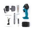 thumbnail image 2 of Adapted for Battery 24V Cordless Electric Chain Saw with Lithium Battery Portable Woodworking Cutting Logging Power Tool, 2 of 6