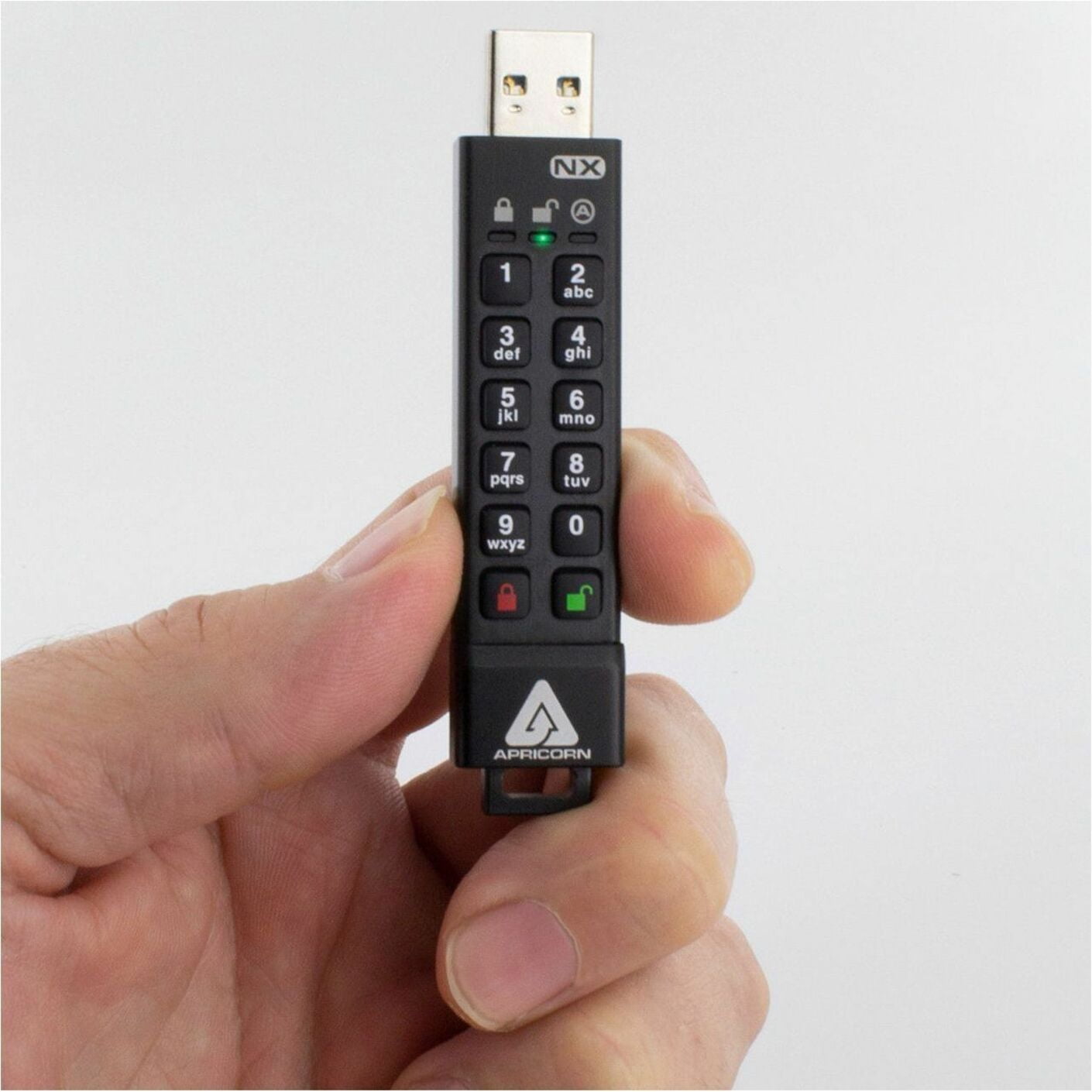 Apricorn 256GB Aegis Secure Key Encrypted USB 3.0 Flash Drive ASK3-NX-256GB