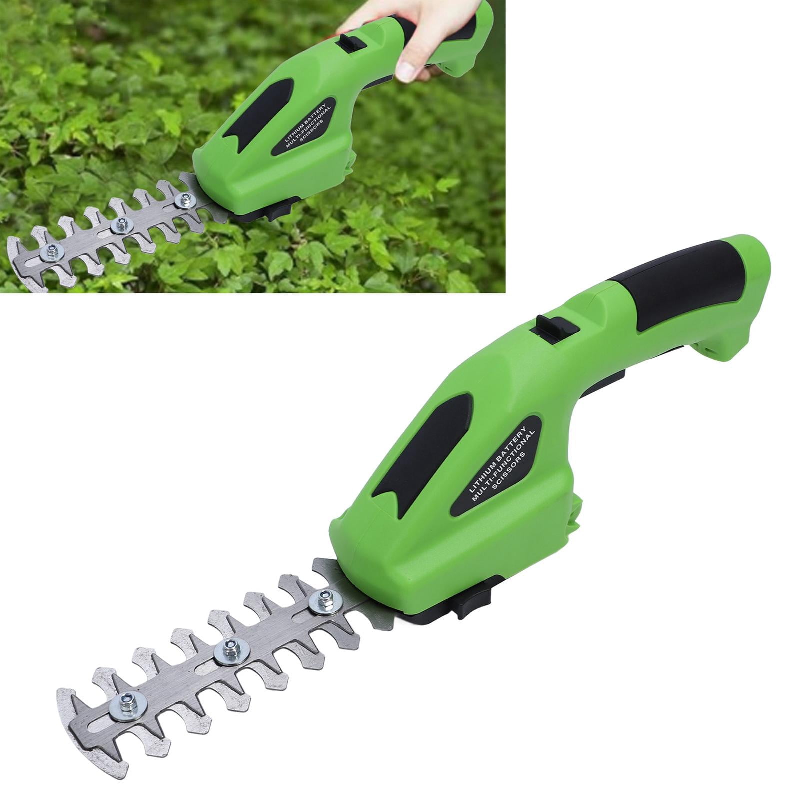 Xirurus 2‑in‑1 Cordless Grass Shear & Hedge Trimmer – 1300 mAh Battery, Dual‑Action Steel Blades, Ergonomic Anti‑Slip Handle