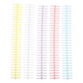 thumbnail image 4 of WHAMVOX 10-Pack Loose Leaf Binder for Notebooks, Removable Metal Notebook for Organizers and Binders, 4 of 8
