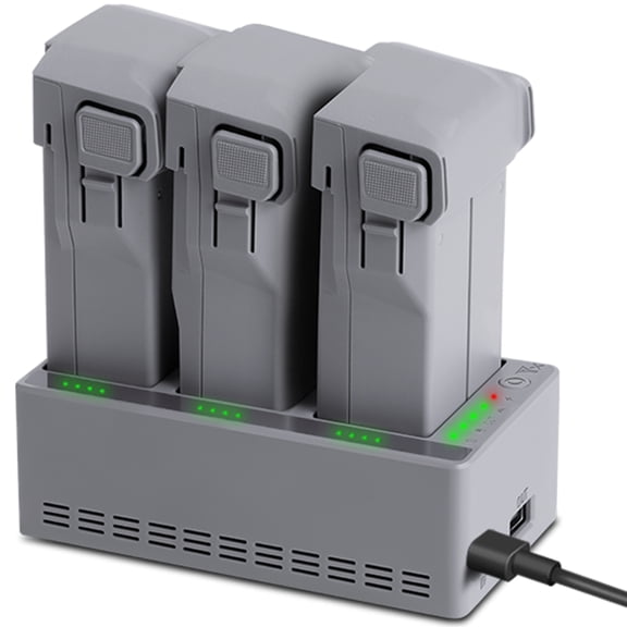 100W Battery Manager for DJI Mini 5/4/3 Pro - 3-Battery Fast Charger with Storage Mode & Power Bank Function, LED Indicator Drone Maintenance Accessory