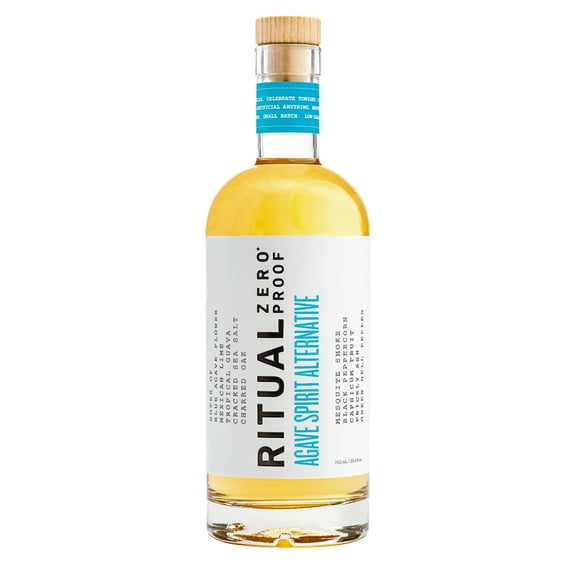 Ritual Zero Proof Agave Spirit Alternative | Award-Winning Non-Alcoholic Spirit 750ml