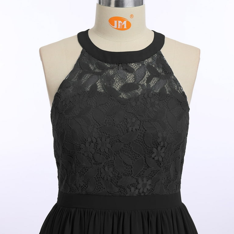 black bridesmaid dresses with bright flowers Chic Sleeveless Pleats Short Bridesmaid Dresses – Ballbella main image 0