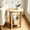 Natural Wood, variant on NOVOYOW Solid Wood 2-Tier Small Round Side Table for Living Room, Bedroom