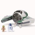thumbnail image 2 of STAR WARS Micro Galaxy Squadron Yoda's Jedi Starfighter - 3 inch Light Armor Class Vehicle with 1 inch Yoda and R2-D2 Micro Figure Accessories, 2 of 7