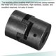 thumbnail image 4 of Eje de acoplamiento flexible Uxcell 51 mm x 44 mm 19 mm a 25 mm, 4 of 5