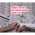 thumbnail image 3 of Magnetic Tape Roll with Adhesive Backing - Strip of Peel and Stick Magnets - Super Strong & Sticky by Flexible Magnets (120 mil x 1 inch x 25 feet), 3 of 6