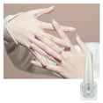 Jell Polish Clear Rubber Base Gel for Nails Gel X Polish Clear Nail