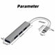 thumbnail image 2 of Hub USB 2.0 Multi 4 puertos Adaptador USB Expansor Tipo C Hub para Lenovo Xiaomi, 2 of 4