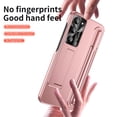 thumbnail image 6 of SaniMore Case for Samsung Galaxy S23 Ultra 6.8" 2023 with Hidden Kickstand & S Pen Slot & Stylus, Anti-scrctch Drop-proof Tough PC Backplane Anti-shock Slim Shell for Galaxy S23 Ultra, Rosegold, 6 of 7