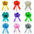 thumbnail image 2 of Lazos de plástico para envolver regalos, lazos de Navidad para manualidades DIY, cajas, cestas, decoraciones, regalo de cumpleaños, 10 Uds., 2 of 4