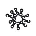 thumbnail image 4 of BCLONG 10PCS S Shaped Hook Clips Rotating Bike Brake Gear Cross Cable Tidy Clip Tool, 4 of 9