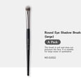 thumbnail image 2 of Fiudx Juego de Brochas para Ojos, Versátiles, de Punta Redonda y Plana, con Cerdas Suaves para Mayor Comodidad, Gran Flexibilidad para Un Maquillaje Natural, Perfecto para Principiantes, Amantes Del, 2 of 2