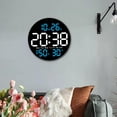 thumbnail image 1 of Reloj de pared BLESIY LED despertador digital Decoración interior, 1 of 8