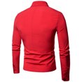 thumbnail image 3 of Polo Shirts for Men Phrasing Shirt Popular Men Summer Tops Turtle Neck Tees Yoga Shirt Long Sleeve Cold Gear Athletic Top Workout Top Short Sleeve Athletic Running Long Small Mens Fashion Red 2XL, 3 of 3