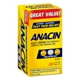 thumbnail image 3 of 5 Pack Anacin Fast Pain Relief Aspirin & Caffeine Pain Reliever 300 Tablets Each, 3 of 6
