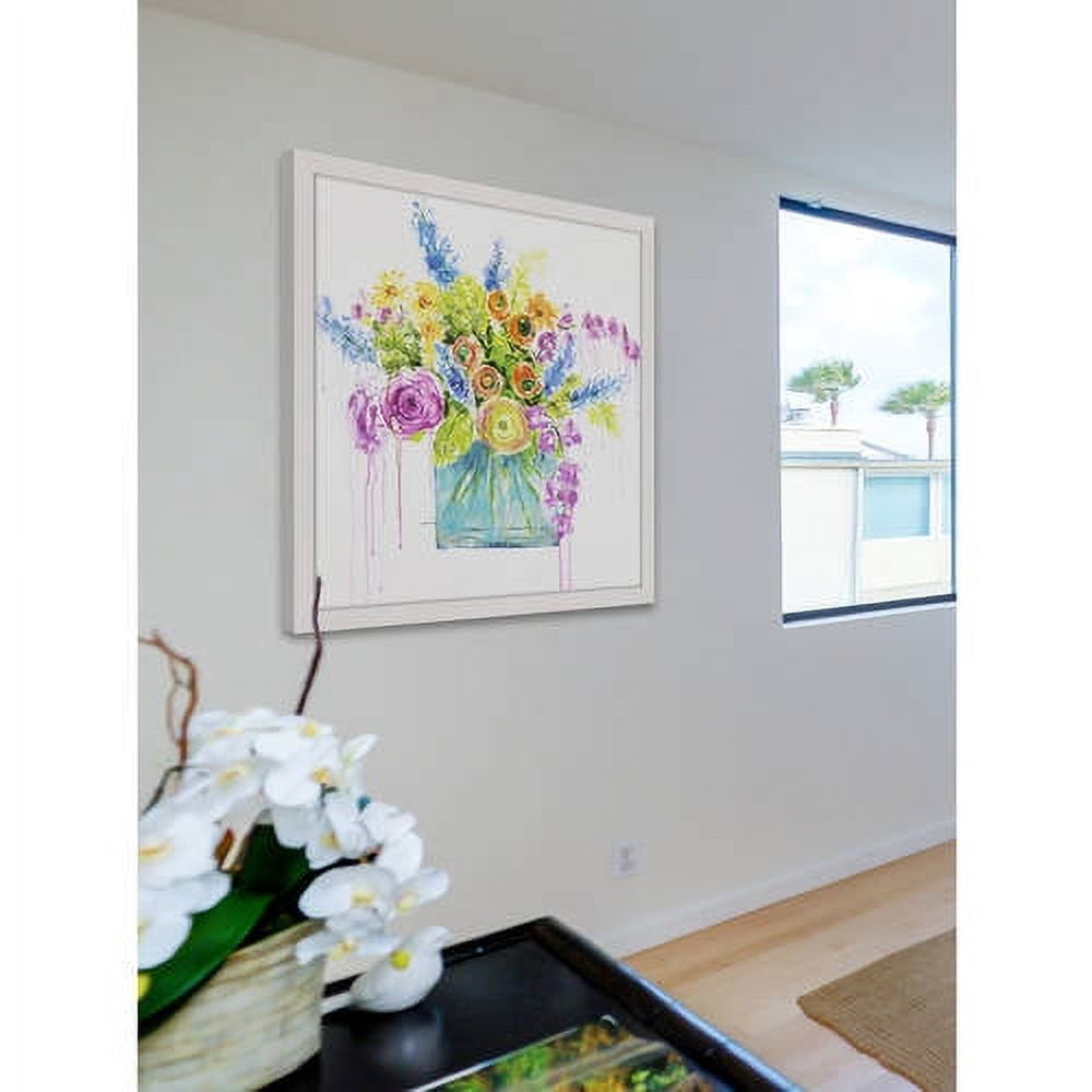 Marmont Hill - "Garden Bloom II" by Julie Joy Framed Painting Print