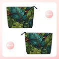 thumbnail image 2 of Makeup Bag Small Cosmetic Bags for Women Travel Toiletry Bag Zipper Pouch Purse Organizer Pouches, Hawaii Tiki Palm Leaf Cool, 2 of 7