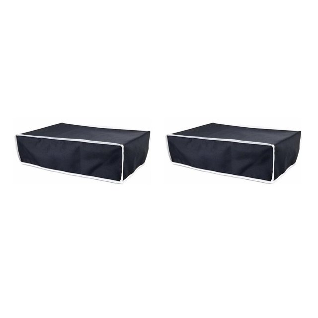 sweethay Consola de juegos Juego de tapones de puerto de cubierta de polvo horizontal Protector extraíble a prueba de polvo Equipo de jugador Negro 2Conjunto