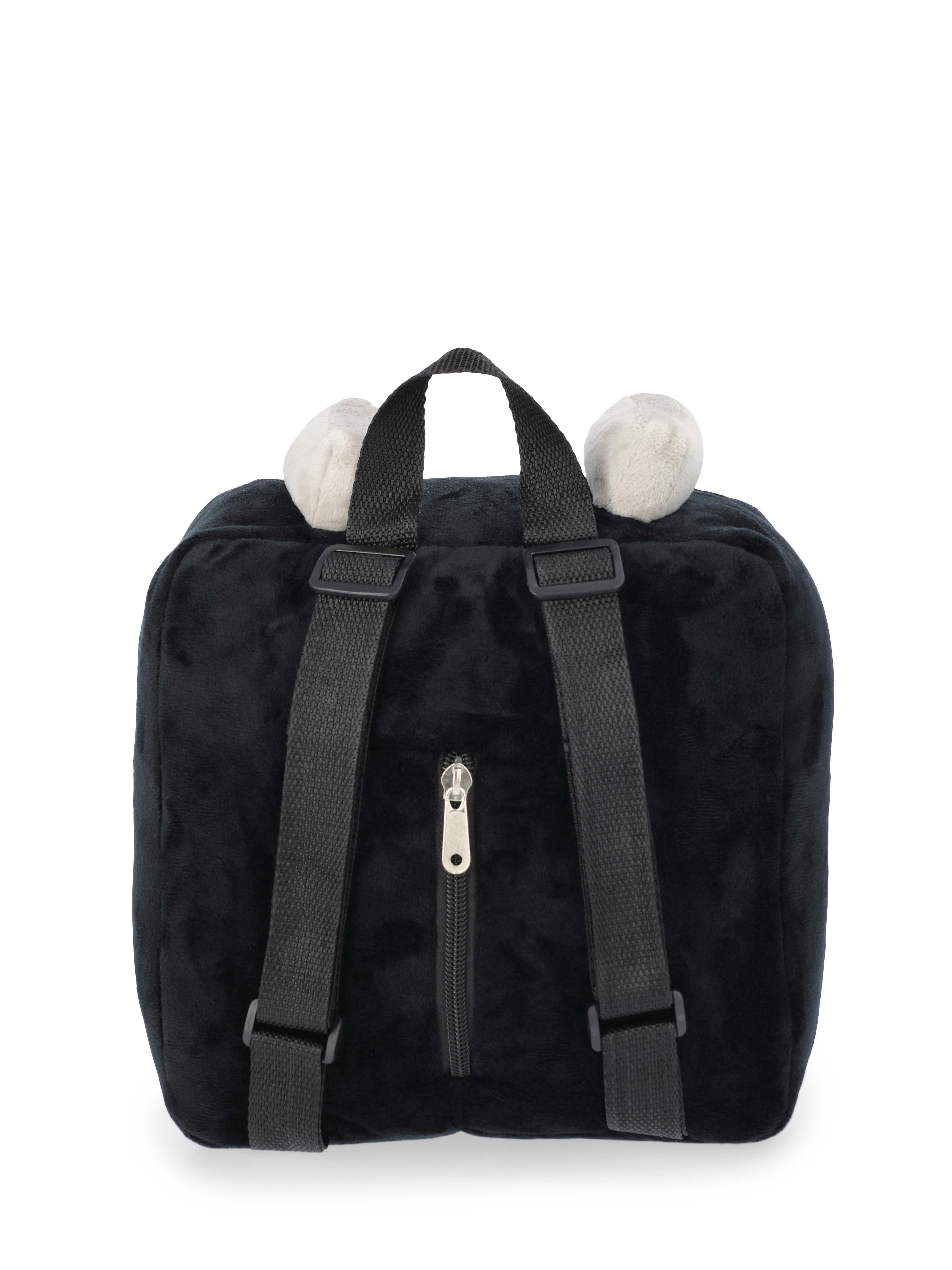 Minecraft Boys Ender Plush Backpack, 12.5" Black
