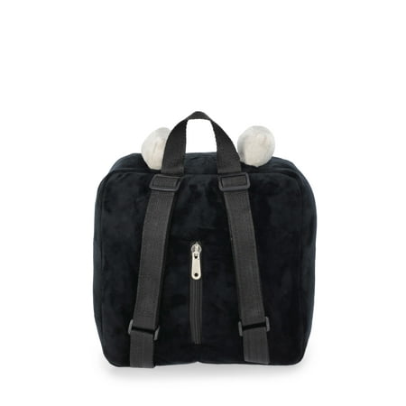 Minecraft Boys Ender Plush Backpack, 12.5 Black