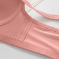 thumbnail image 6 of Bigersell Comfort Padded Underwire Bra Discount Women's Push up Lace Bra Yoga Sports Bras Molded Bra Style R-480 Full-Coverage Bra Sports Bras Juniors Pullover Bra Hook & Eye Bra Closure Hot Pink 36, 6 of 9