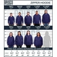 thumbnail image 6 of College Grad Class Degree Educated Zip Up Hoodie Men's Women's Brisco Brands S, 6 of 6