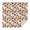 Red Strawberry Plants, variant on Strawberry Plants Fruit Flower Square Tablecloth,Waterproof Square Table Cover,Wipeable Spillproof Washable Table Cover for Home Kitchen Party Decor 42"X42"(107x107cm)