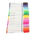 thumbnail image 4 of Fabric Markers, 24Pcs Quick Drying Graffiti Markers Widely Used  For Writing, 4 of 8