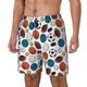thumbnail image 1 of Fotbe Color Balls Traje de Baño para Hombre – Shorts de Natación de Secado Rápido con Forro y Bolsillos-Small, 1 of 6