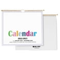thumbnail image 2 of Inkdotpot 11x8.5WallCalendar- Runs until December 2023Hanging Spiral Bound MonthlyCalendar2022-2023 for Home or Office+ Bonus Sticker Sheet -Color Basic, 2 of 8