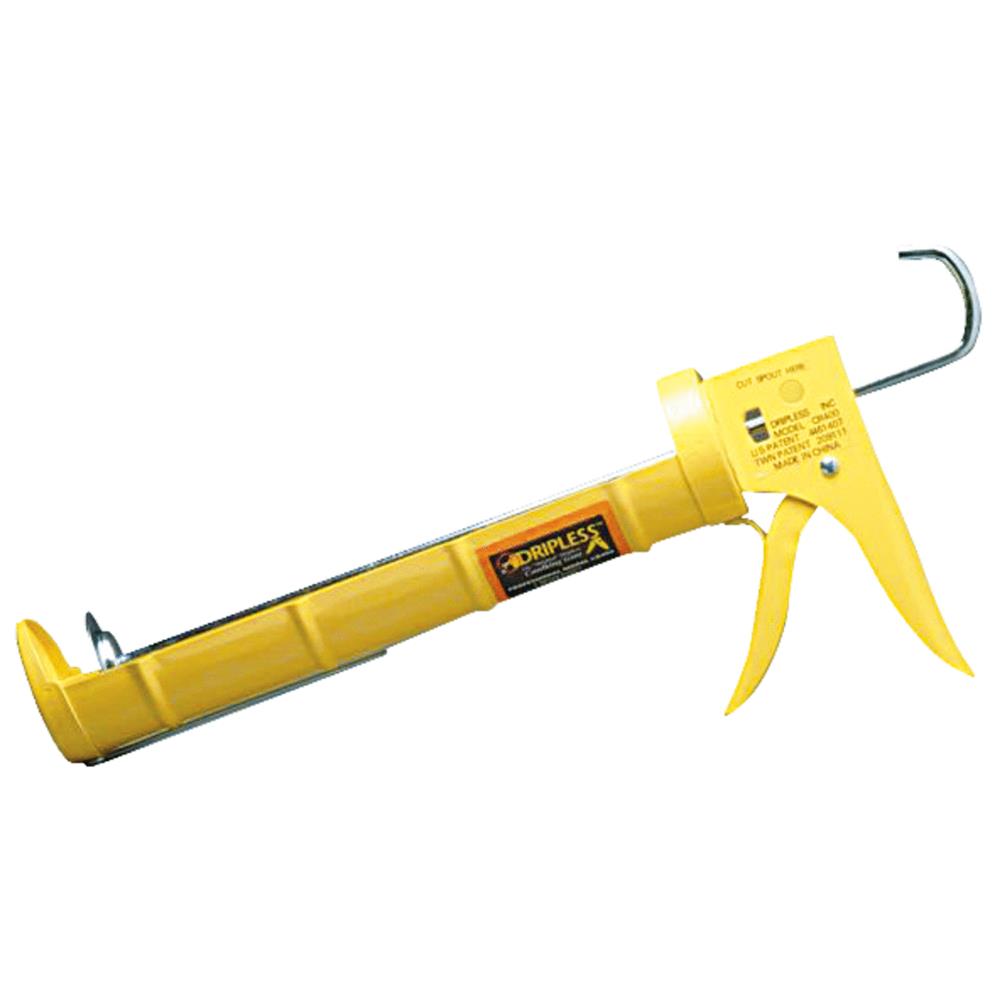 Dripless.07514441 Dripless Cradle Ratchet Caulk Gun CR400, 29 oz