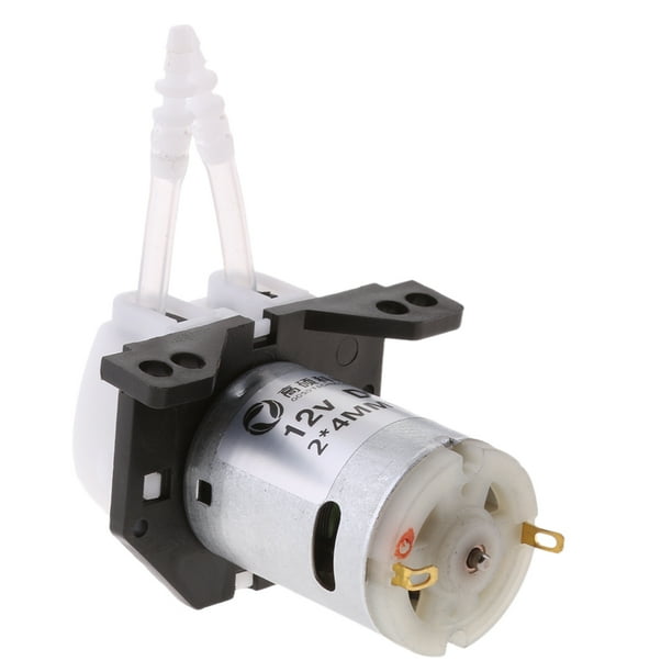 Pompa Peristaltica Dosatrice 12V DC G628-1 Con Alimentatore 100-240V – Per Acquario, Laboratorio E Chimica, Flusso Regolabile