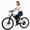 Q5-BLUE-UPGRADED, variant on OwnGold 26" Electric Bike for Adults, 500W Peak Motor, 20MPH, 35+ Miles Range, 432Wh Battery, Commuter Ebike with Basket, 7-Speed, Lightweight, UL2849 Certified