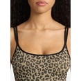 thumbnail image 3 of No Boundaries Seamless Cami Bra and Thong Panties Set, 2 Piece, Women's XS-XXXL, 3 of 8