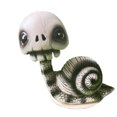 thumbnail image 4 of Estatua Jardín Caracol Esqueleto de Halloween Estatuilla de caracol para la decoración de la oficina en el hogar, 4 of 4
