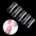 thumbnail image 1 of 20 piezas Gel puntas de uñas postizas cubierta transparente acrílico molde de uñas con herramienta de escala Likrtyny Cuidado Belleza, 1 of 9
