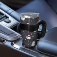 thumbnail image 5 of 40oz Tumbler,Dark Christmas Snowman Pattern Insulated Tumblers with Removable Handle,Stainless Steel Double Vacuum Coffee Tumbler Cup with Straw for Home,Office,Travel,Party, 5 of 5