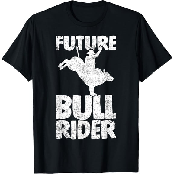 men and women can wear,Future Bull Rider Bull Riding Rodeo T-Shirt