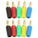 thumbnail image 3 of Conector banana, juego de 2 conectores banana de 2,5 mm/0,1 pulg. Conector banana recto Conector banana Innovación moderna, 3 of 8