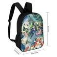 thumbnail image 2 of Genshin Impact Printed Backpack 17 Inch Shoulder Backpack Lightweight High-capacity Casual Daypack Bookbag, 2 of 8