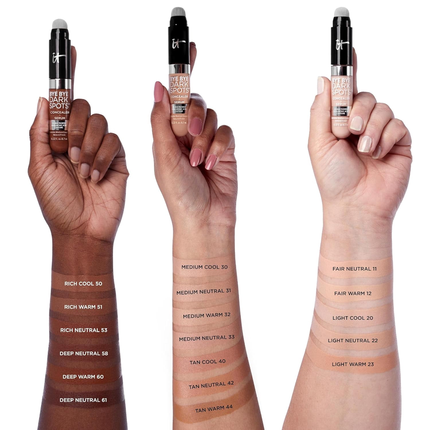 IT Cosmetics Bye Bye Dark Spots Concealer + Brightening Serum - 31 Medium Neutral 0.22fl oz