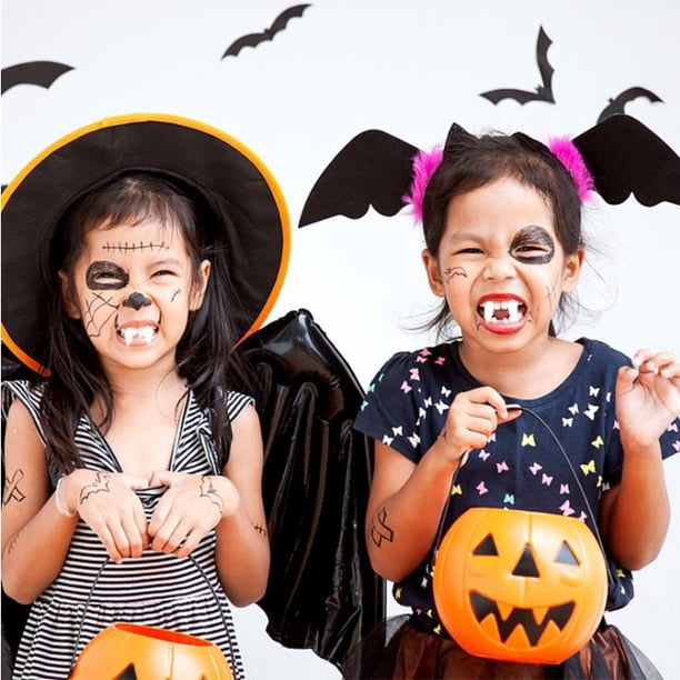 2 piezas de colmillos falsos de dientes de vampiro SSuperp Halloween accesorios de disfraz | en línea 2 piezas de colmillos falsos de dientes de vampiro SSuperp Halloween accesorios de disfraz | en línea
