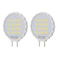thumbnail image 4 of Bombillas LED G8 de dos pines de 3 W, paquete de 2, equivalente a halógeno de 30 W, ideales para iluminación debajo de gabinetes de cocina, 120 V, blanco frío 6000 K, 4 of 8