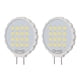 thumbnail image 1 of G8 Bi Pin LED Bulb, Dimmable 16LEDs G8 Lamp Bulb 2PCS Heat Dissipation for Kitchen Lighting ANGGREK Otros, 1 of 8
