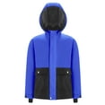 thumbnail image 3 of Rswnyirn Kids Girls Winter Windproof Skiing Jacket Thick Warm Outdoor Snowboard Hooded Snow Coats Blue 8, 3 of 7