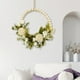 thumbnail image 3 of Guirnalda artificiales para puerta, guirnalda de de madera, guirnalda colgante de primavera, para fiesta, decoración de Blanco perfecl Guirnalda de puerta, 3 of 7