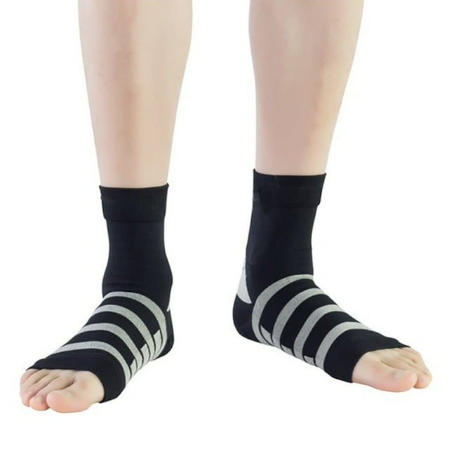 Bangcool 1 Pair Ankle Support Elastic Breathable Ankle Brace Ankle Compression Sleeve